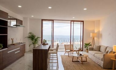 Departamento a 5 cuadras del malecon de Puerto Vallarta con vista al mar