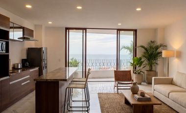 Departamento a 5 cuadras del malecon de Puerto Vallarta con vista al mar