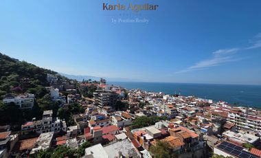 Departamento a 5 cuadras del malecon de Puerto Vallarta con vista al mar