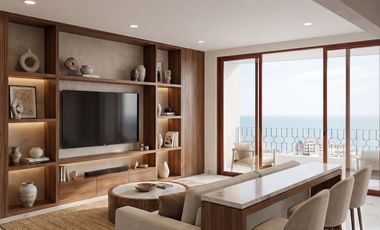 Departamento a 5 cuadras del malecon de Puerto Vallarta con vista al mar