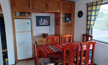 HERMOSA PROPIEDAD DE DOS DEPARTAMENTOS Y UNA CASITA RUSTICA EN EL JARDIN.