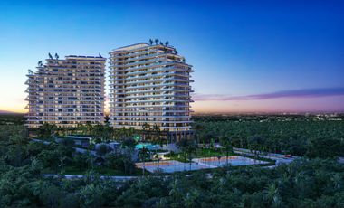 Departamentos de lujo con increíbles vistas a la laguna de Cancún