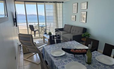 SE ARRIENDA DPTO. 2D/2B, AMOBLADO, MARZO A DICIEMBRE, 1RA LÍNEA, AVENIDA DEL MAR, LA SERENA