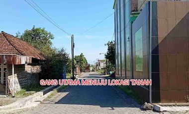 DIJUAL TANAH KAVLING JALAN RAYA PAKUPARI GRESIK LOKASI CIAMIK STRATEGIS
