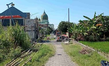 DIJUAL TANAH KAVLING JALAN RAYA PAKUPARI GRESIK LOKASI CIAMIK STRATEGIS