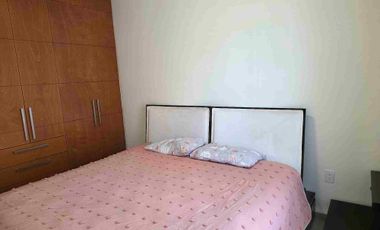 departamento amueblado planta baja, fraccionamiento zirandaro