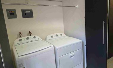 departamento amueblado planta baja, fraccionamiento zirandaro