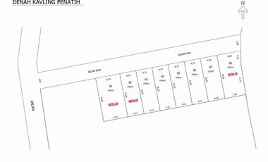 Tanah strategis 1are free pajak padma penatih dkt mall living jl6mtr