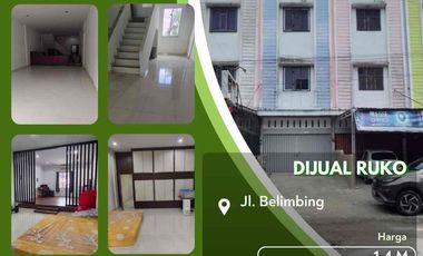 Ruko dijual di Perumahan Bintugan, Sialang Munggu, Tuah Madani, Pekanbaru, Tambang, Kampar, Riau