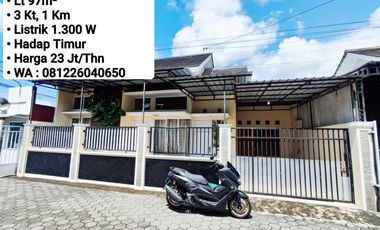 Rumah disewakan di Krobyongan, Colomadu, Karanganyar, Jawa Tengah