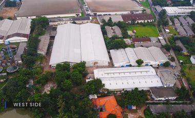 Gudang Cikokol Tangerang : LT 2.2 Ha, LB 1.2 Ha, Bagus Murah di tengah Kota