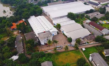Gudang Cikokol Tangerang : LT 2.2 Ha, LB 1.2 Ha, Bagus Murah di tengah Kota
