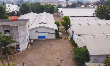 Gudang Cikokol Tangerang : LT 2.2 Ha, LB 1.2 Ha, Bagus Murah di tengah Kota