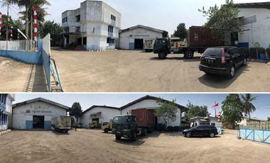 Gudang Cikokol Tangerang : LT 2.2 Ha, LB 1.2 Ha, Bagus Murah di tengah Kota