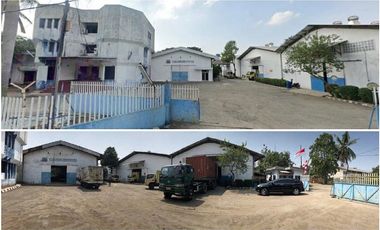 Gudang Cikokol Tangerang : LT 2.2 Ha, LB 1.2 Ha, Bagus Murah di tengah Kota