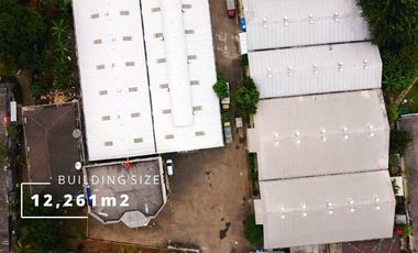 Gudang Cikokol Tangerang : LT 2.2 Ha, LB 1.2 Ha, Bagus Murah di tengah Kota