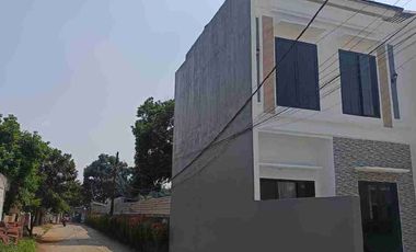 RUMAH DI TIMUR JAKARTA BISA KPR TANAH LUAS, FREE BIAYA2 FREE CANOPY PAGAR