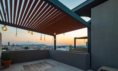 DEPARTAMENTO AMUEBLADO EN RENTA CON TERRAZA – EL CARMEN, PUEBLA
