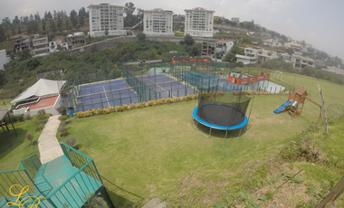 Venta TERRENO 446m2 en Fracc Lomas del Rio Herradura, Bosque Minas, Edo México
