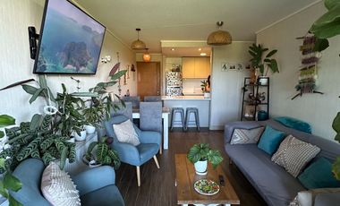 Arriendo Año Corrido Depto no amoblado Costanera Villarrica 2d 2b, 2 estac. y bodega