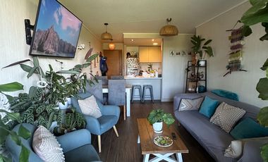 Arriendo Año Corrido Depto no amoblado Costanera Villarrica 2d 2b, 2 estac. y bodega