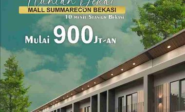 Townhouse 2 Lantai Premium BATA MERAH - 5 Menit Ke Summarecon Bekasi