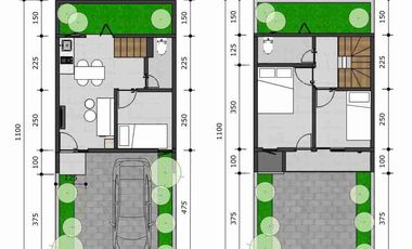 Townhouse 2 Lantai Premium BATA MERAH - 5 Menit Ke Summarecon Bekasi