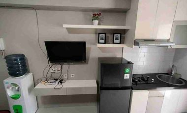 Sewa studio furnished apartemen Bassura City tower Jasmine siap huni