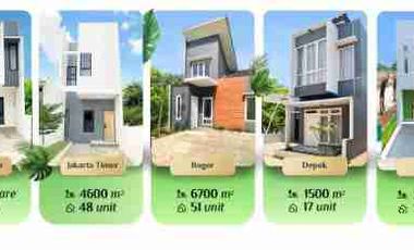 TOWNHOUSE PREMIUM BATA MERAH - 2 LANTAI 3 KT - DEKAT SUMMARECON BEKASI