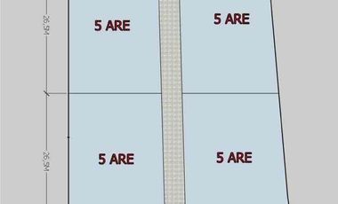 Tanah Sewa Jl Utama Pantai Nyanyi dekat Nuanu