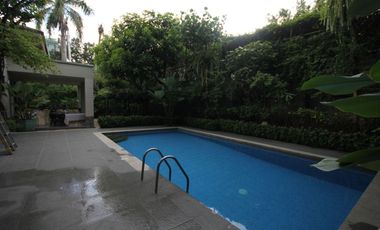 House and Lot for Lease with Swimming Pool & Attic/RFO, Recoletos St., Urdaneta Village, Makati City