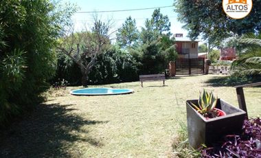 POTRERO DE GARAY- CASA TRES DORMITORIOS-TERRENO 600M2-A METROS DEL LAGO LOS MOLINOS-CORDOBA-ESCRITURA