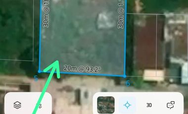 Dijual Tanah Luas 600 m2 di Hankam, Karang Timur, Tangerang