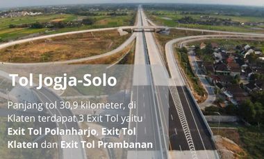 Rumah Murah Legalitas SHM Di Manisrenggo Klaten, 10 Menit ke Pintu TOL Prambanan