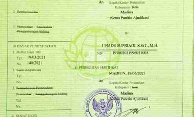 Dijual Tanah Sawah Aktif Di JIWAN Kabupaten Madiun