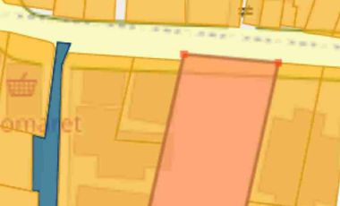 Lahan di Jagakarsa Raya luas 1.460m², dimensi 23 x 66