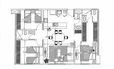 Departamento en renta