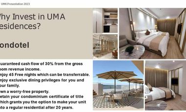 Own a Prime Condo at UMA Residences Naga City Today