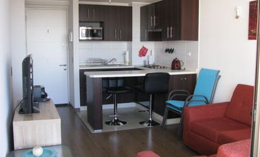 ARRIENDO AMOBLADO Departamento 2D2B, Metro P. O’Higgins