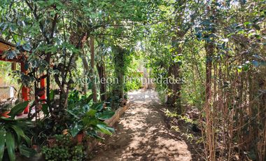 Leon Propiedades venda Gran sitio con casa en Avenida O’Higgins, Curacaví centro.