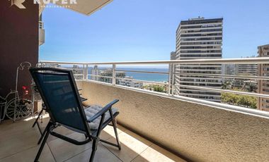 Venta De Depto Con Vista Al Mar En Sector Los Ponientes