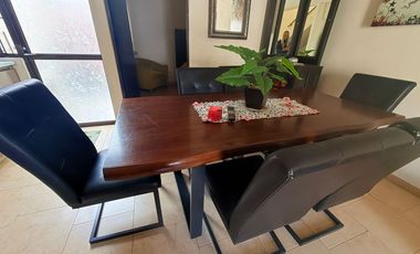 RENTA DEE CASA AMUEBLADA EN BOSQUES DEL DORADO SALIDA LEON SILAO  3 RECAMARAS