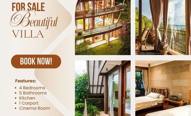 FOR SALE BEAUTIFUL VILLA WITH MOUNTAIN AND LAKE VIEW AT BEDUGUL