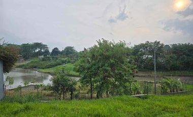 kavling Tepi Danau di Mayang Sunda KBP