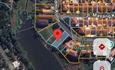 kavling Tepi Danau di Mayang Sunda KBP