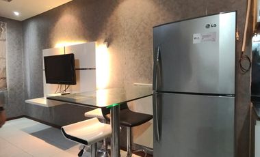 Sewa Studio Bulanan Full Furnish Lantai Rendah di Apartemen Royal Mediterania Garden