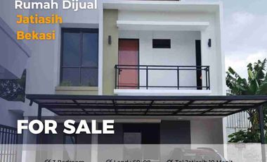 Rumah 2 Lantai Dijual di Jatiasih Bekasi