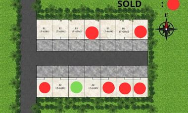 RUMAH CLUSTER MEWAH PINGGIR JALAN UTAMA AKSES JALAN LEBAR DEKAT TOL JORR, BEBAS BANJIR