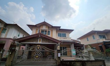 95970 - ขายบ้านเดี่ยว 2 ชั้น 54.5 ตรว. หมู่บ้านนอร์ทเทิร์นไพร์มรังสิตคลอง1 ตกแต่งพร้อมอยู่ ใกล้มหาวิทยาลัยกรุงเทพ