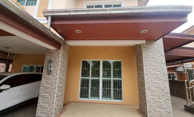 95970 - ขายบ้านเดี่ยว 2 ชั้น 54.5 ตรว. หมู่บ้านนอร์ทเทิร์นไพร์มรังสิตคลอง1 ตกแต่งพร้อมอยู่ ใกล้มหาวิทยาลัยกรุงเทพ